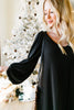 Ready For Anything Dress In Black