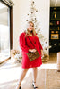 Ready For Anything Dress In Red