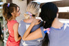 Red White & Beautiful Scrunchie