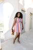 Collision Of Color Dress