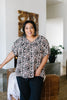 Rush Of Blush Spotted Top
