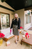 Sequence Of Sequins Pencil Skirt