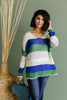 Sheers To You Striped Sweater