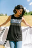 Sparkle Sleeveless Top