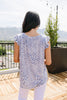 Spots Of Baby Blue Top