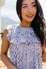 Spots Of Baby Blue Top