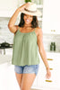 I Said Forever Tank in Olive