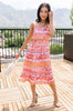 Sumptuous Coral Sundress