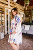 Terrace Garden Dress In Ivory