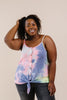 Wild N Tie Dyed Tank In Indigo