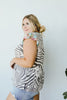 Zany Zebra Top